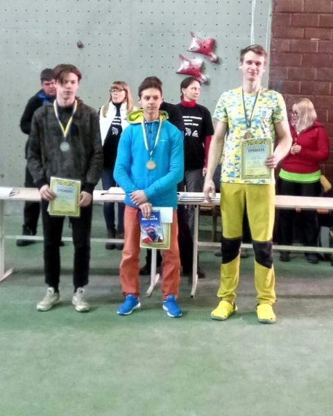 Результати Чемпіонату України зі скелелазіння в Одесі 22-25 березня