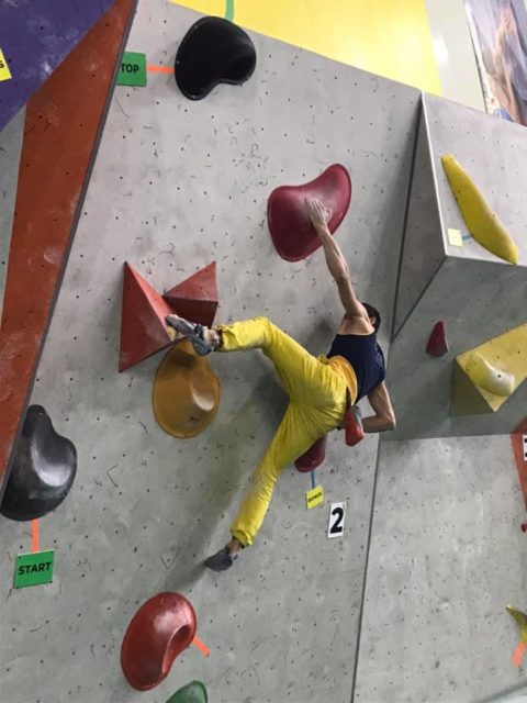 Чемпіонат України з болдерингу у Нікополі